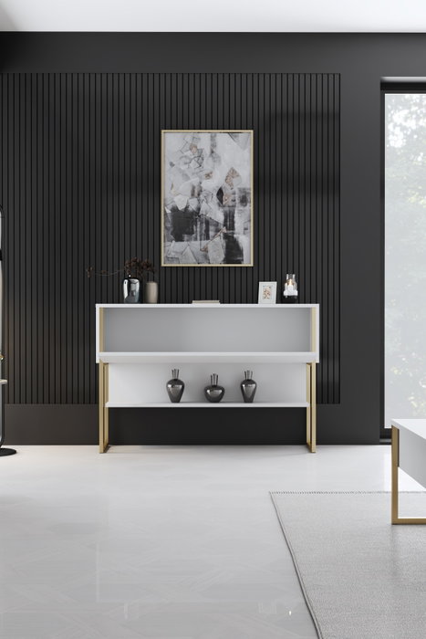 Hanah Home Luxe - Oro y Blanco Hanah Home Luxe - Oro y Blanco
